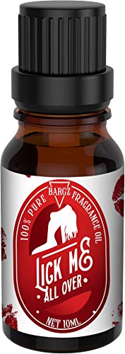 Bargz Lick Me All Over Perfume Oil, Exotic Fragrance, Lovely Raspberry And Melon Aromas With A Touch Of Vanilla - Flat Cap [10 ML] - Click to Buy
