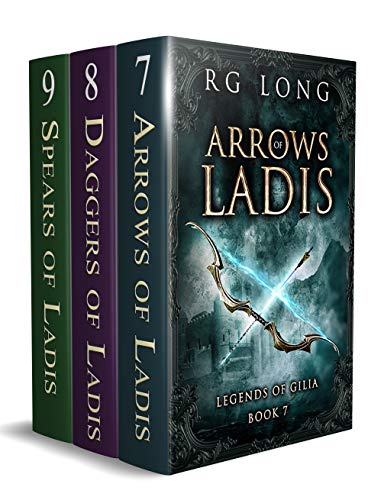 Ladis Trilogy Boxed Set : 7- Arrows of Ladis, 8 - Daggers of Ladis, 9 - Spears of Ladis: An Epic Fantasy Boxes Set Adventure (Legends of Gilia Series Book 3) - Click to Buy