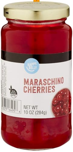 Amazon Brand - Happy Belly Marashino Cherries, 10 Oz - Click to Buy
