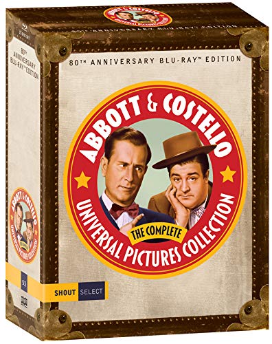 Abbott & Costello: The Complete Universal Pictures Collection - 80th Anniversary Edition [Blu-ray] - Click to Buy