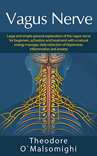 Vagus Nerve: Large and simple general explanation of the vagus nerve for beginners, activation and treatment with a natural energy massage, daily reduction of depression, inflammation and anxiety - Click to Buy