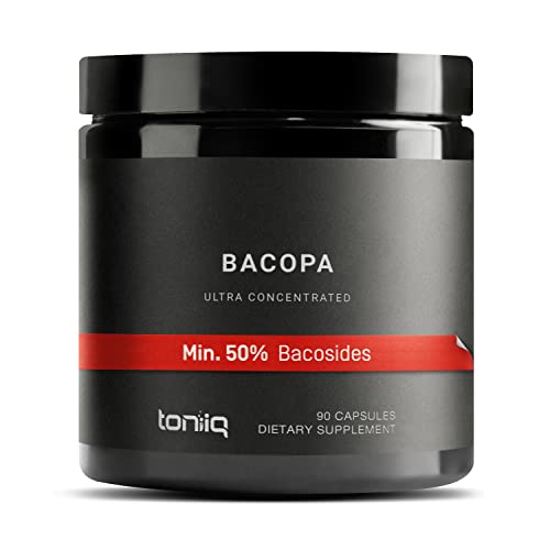 Bacopa - Ultra High Potency 28:1 Extract with 50% Bacosides - Highly Concentrated - Third-Party Lab Tested - 90 Capsules - Click to Buy