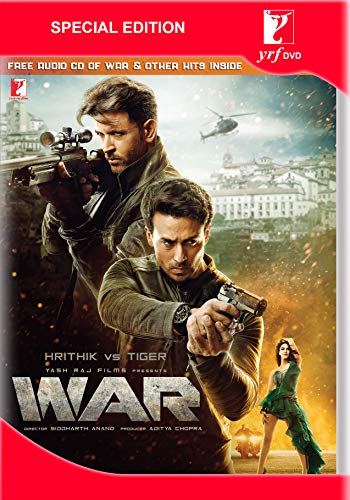 WAR HNDI/ TAMIL/ TELUGU 2 DISC SET DVD ( ALL REGIONS ENGLISH / FRENCH SUBTITLES) - Click to Buy
