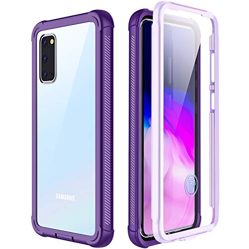 SPIDERCASE Galaxy S11 Case, Heavy Duty Protection Shockproof Case for Galaxy S11, 6.2 inch - Purple (Purple) - Click to Buy