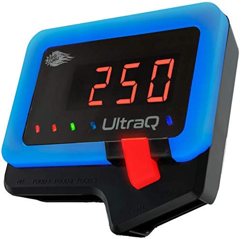 BBQ Guru's UltraQ BluetoothWi-Fi BBQ Temperature Thermometer Controller Universal Kit for Grills and Smokers