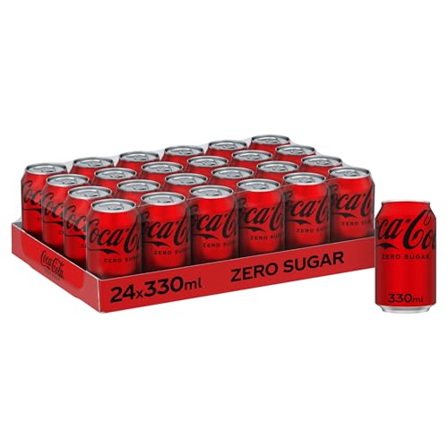 Coca Cola Zero Sugar 24 x 330ml Cans - Click to Buy