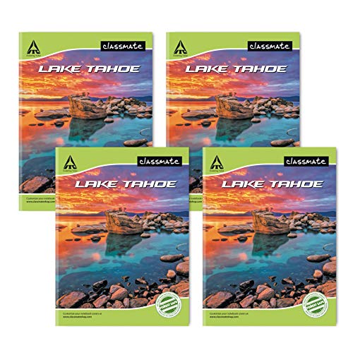 Classmate Short Size Notebook - 140 Pages | Single Line | 24.0cm x 18.0cm | Pack of 4 Notebooks | Short Size Ruled Notebook for School Students - Click to Buy