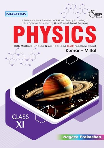 Noootan UP Board Physics Textbook for Class 11th Academic Year 2025-26 Nageen Prakashan - Kumar-Mittal - Click to Buy