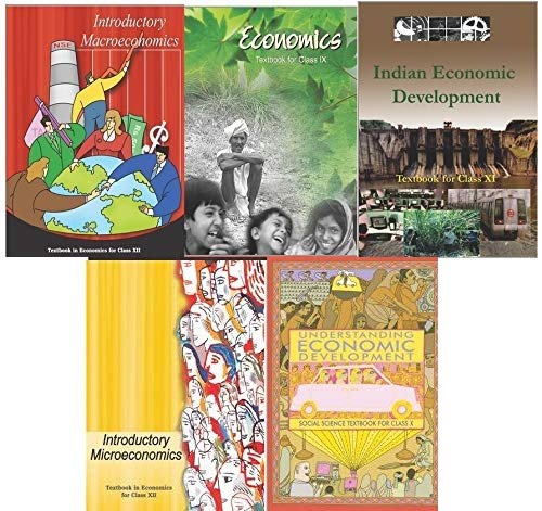 NCERT Economics Class 9 to 12 (Set of 5 Books) - Click to Buy