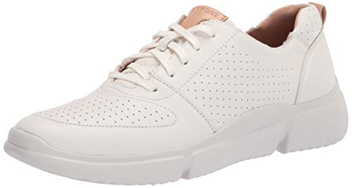 Rockport Women's R-Evolution Perf Lace Walking Shoe, White Washable, 7 - Click to Buy