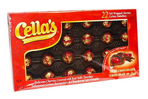 Cella's - Milk Chocolate Covered Cherry - Deluxe Gift Box, 22 Count - Click to Buy