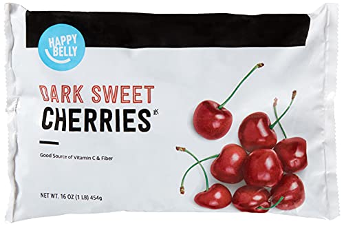 Amazon Brand - Happy Belly Cherries, Dark Sweet, 16 oz - Click to Buy