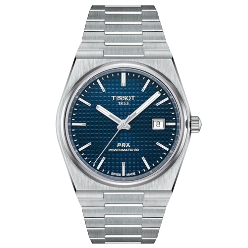 Tissot Mens PRX Automatic Blue (T1374071104100) - Click to Buy