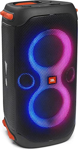 JBL PartyBox 110 - Portable Party Speaker with Built-in Lights, Powerful Sound and deep bass (Renewed)
