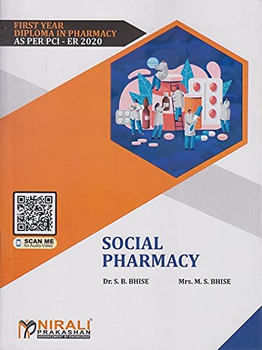 SOCIAL PHARMACY (First Year FY Diploma Pharmacy - PCI's ER 2020) - Click to Buy