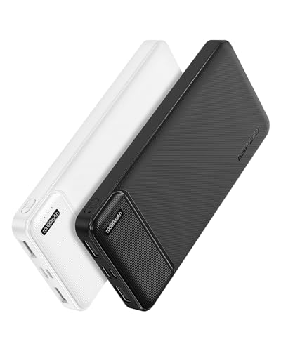 AsperX 2-Pack Power Bank Portable Charger Fast Charging 10000mAh, PowerBank USB C Input and Output, Battery Pack Compatible with iPhone, Samsung, Huawei, iPad, Tablets and More - Click to Buy