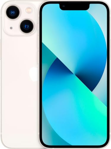 iPhone 13 Mini, 128GB, Starlight - Unlocked (Renewed)
