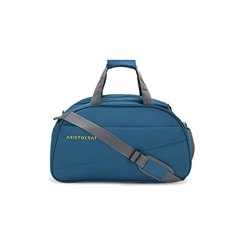 Aristocrat Polyester Hard 50 Cms Luggage- Suitcase Travel Duffle (Dfroo52Etbl_Teal Blue) - Click to Buy