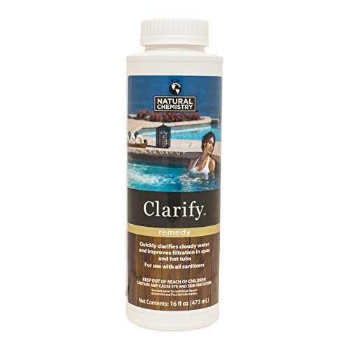 Natural Chemistry Clarify, 1 Pint, Clarifies Cloudy Water Quickly, Improves Filtration, Suitable for Use with All Sanitizers - Click to Buy