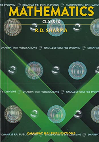 Mathematics for Class 9 - CBSE - by R.D. Sharma Examination 2022-23