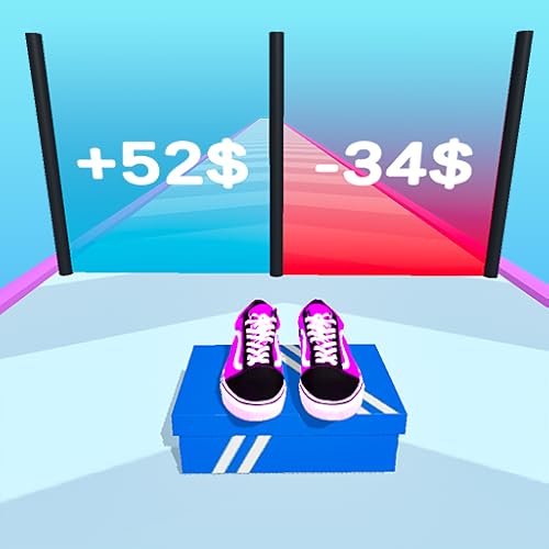 Shoes Run Evolution! Sneaker Luxury Runner Shoe Race 3D - Sneaker Art Designer Shoes Rush Evolution Running Game - Click to Buy