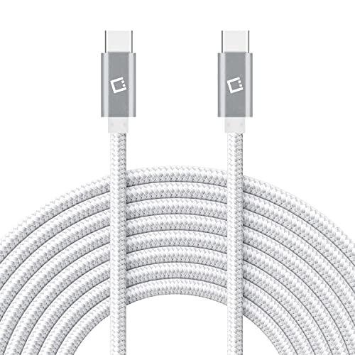 Dual USB-C/PD 60W Fast Charging Cord Compatible with Realme GT Neo 3 Plus 5Gbps Data Transfer for Power Delivery Hi Capacity Charging (Black)