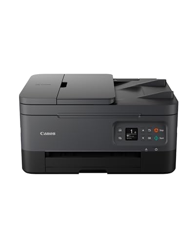 Canon PIXMA TS7450i Multifunktionsdrucker 3in1 (Tintenstrahl,Drucken, Kopieren, Scannen, A4, 35 Blatt ADF, OLED, WLAN, Duplexdruck, 2 Papierzuführungen, kompatibel mit Pixma Print Plan "Abo") Schwarz - Click to Buy