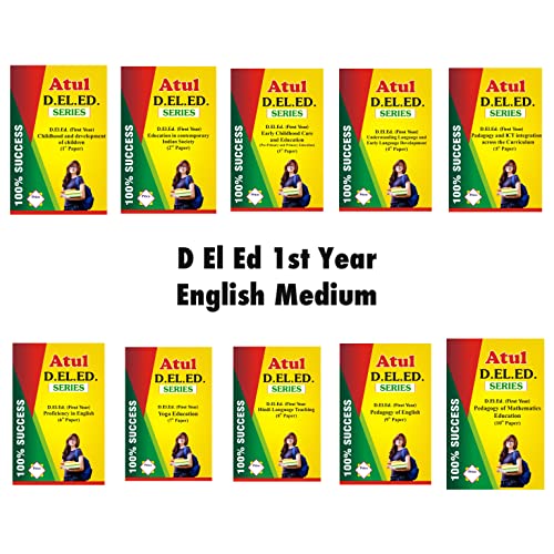 D El Ed1st Year for MP Universities -Atul Prakashan - English Medium - Click to Buy