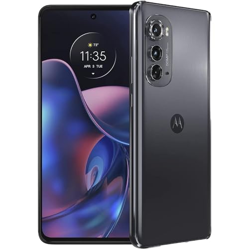 Motorola Moto Edge | 2022 | 2-Day Battery | US Version | 6/128GB | 50MP Camera | Mineral Gray (Unlocked) (Renewed) - Click to Buy