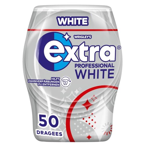 Extra Professional White Kaugummi, zuckerfrei, 50 Dragees - Click to Buy