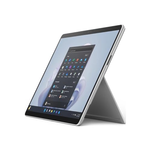 Microsoft Surface Pro 9 Tablet - 13" - Core i5 12th Gen i5-1245U Deca-core (10 Core) - 16 GB RAM - 256 GB SSD - Windows 11 Pro 64-bit - Platinum