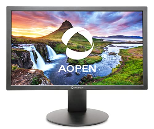 Acer AOPEN 20E0Q bi 19.5" HD+ (1600 x 900) Widescreen TN Monitor | Refresh Rate: 75Hz | Response Time: 6ms (G to G) | VESA Compliant | 1 x HDMI Port & 1 x VGA Port (HDMI Cable Incl.) - Click to Buy
