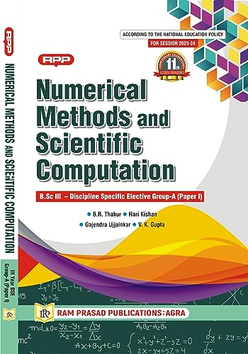 NUMERICAL METHODS AND SCIENTIFIC COMPUTATION