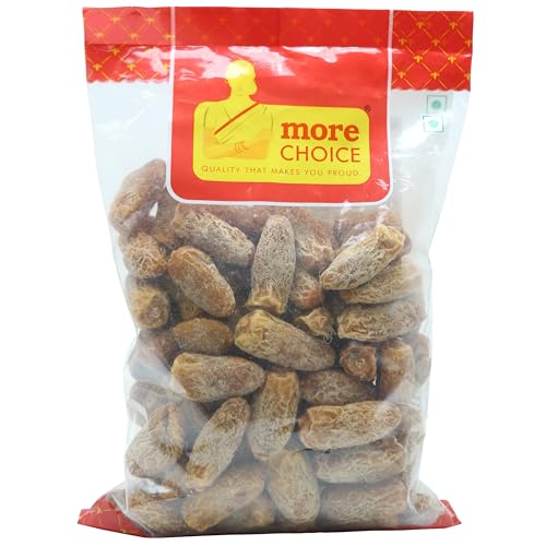 More Choice Dry Yellow Dates (Chhuhara), 500g Pouch - Click to Buy