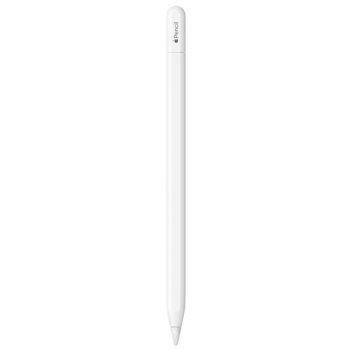 Apple Pencil (USB C): Pixelgenaue Präzision, Neigungssensitivität und branchenführende niedrige Latenz zum Notizenmachen, Zeichnen und Unterschreiben von Dokumenten. Lädt und koppelt über USB C - Click to Buy