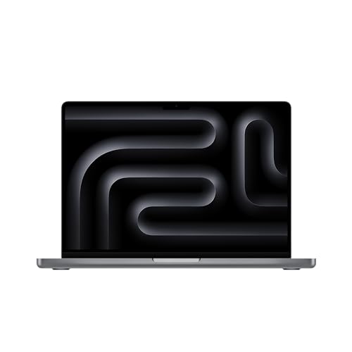Apple 2023 MacBook Pro Laptop M3 chip with 8‑core CPU, 10‑core GPU: Built for Apple Intelligence, 14.2-inch Liquid Retina XDR Display, 8GB Unified Memory, 1TB SSD Storage; Space Gray, English