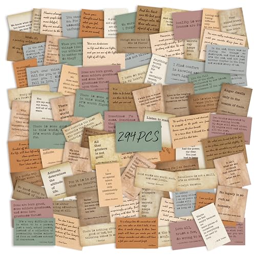 290+ PCS Motivational Quotes Stickers, Retro Typewriter Style Famous Word Stickers Inspirational Vintage Journal Labels for Scrapbooks, Bottles, Computer, Planner, Diary, Laptop - Click to Buy