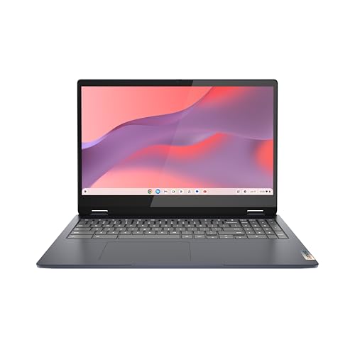 Lenovo IdeaPad Flex 3i Chromebook Laptop, Intel® UHD Graphics, 15.6” FHD Display, Intel Pentium N6000, 8GB RAM, 128GB SSD, 1920x1080 px, Touchscreen, Chrome OS, Abyss Blue - Click to Buy