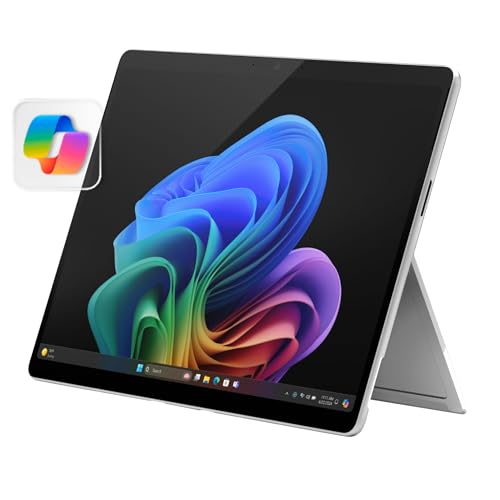 Microsoft Surface Pro 2-in-1 Laptop/Tablet (2024), Windows 11 Copilot+ PC, 13" Touchscreen Display, Snapdragon X Plus (10 Core), 16GB RAM, 256GB Storage, Platinum - Click to Buy