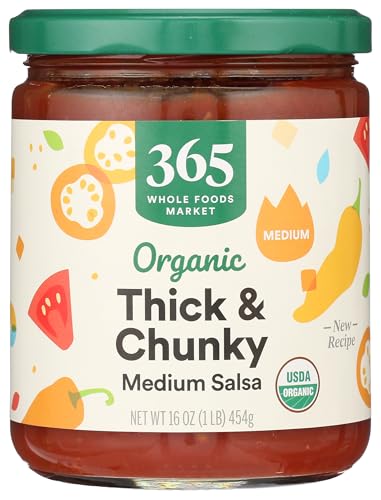 365 By Whole Foods Market, Organic Thick & Chunky Medium Salsa, 16 Ounce - Click to Buy