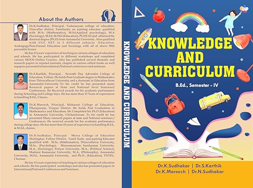 KNOWLEDGE AND CURRICULUM : B.Ed., Semester - IV (English Edition) - Click to Buy