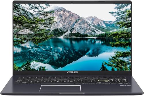 ASUS Lightweight 15.5" Full HD Laptop, Windows 11 Home OS, Intel Celeron Processor Up to 2.76GHz, 4GB LPDDR4, 128GB SSD, Backlit Keyboard, Dark Gray (Renewed) - Click to Buy