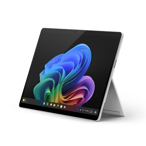 Microsoft New Surface Pro(11Th Edition) Wi-Fi-Windows 11 Home Copilot + Pc -13" OLED Pixelsense Touchscreen -Qualcomm Snapdragon X Elite(12 Core) -16Gb Ram -512Gb Ssd -Platinum -Zia-00014