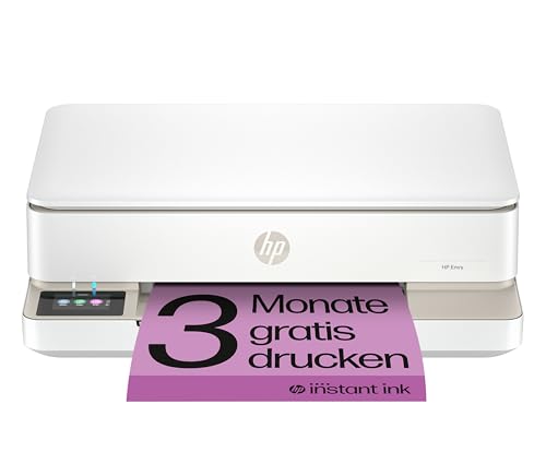 HP ENVY 6120e , Multifunktionsdrucker, 3 Monate gratis drucken mit HP Instant Ink inklusive, Drucken, Kopieren, Scannen, Mobiler Faxversand, Wi-Fi, Beidseitiger Druck - Click to Buy
