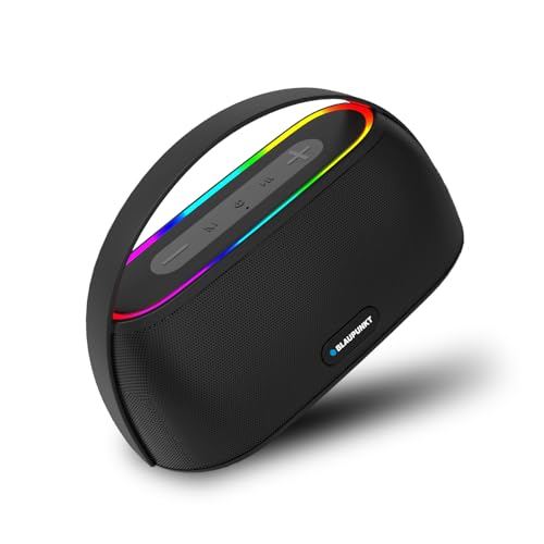 Blaupunkt Newly Launched ATOMIK Grab 20W Boombox, Unbelievable Loud & Clear Music I Portable with easy to carry handle | A perfect carry around Sound Partner for outdoors I Light Weight Grab on the GO