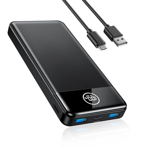 Power Bank Fast Charging 26800mAh, Portable Charger PD22.5W, PD3.0 QC4.0 USB-C/USB-A Output, Phone Battery Pack for iPhone 16 15 14 13 Plus Pro Max Mini, Glaxy - Click to Buy