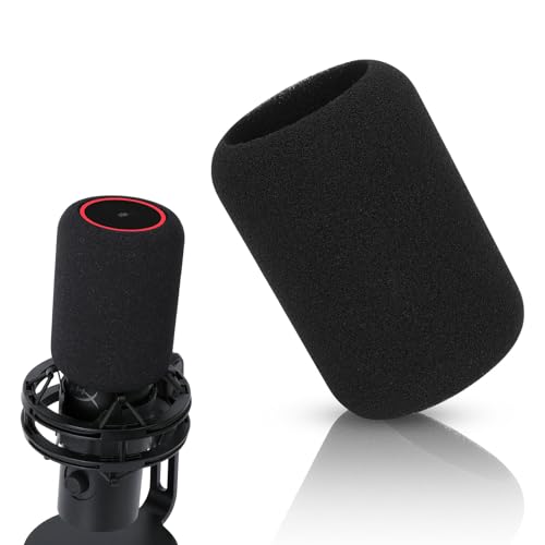 Microphone Cover Foam for QuadCast 2 - Microphone Windshield, Mic Pop Filter Compatible with HyperX QuadCast 2 S USB Microphone to Reduce Noise by YOUSHARES