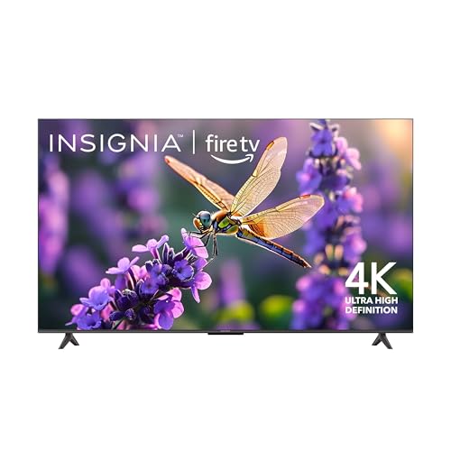 INSIGNIA 65-inch Class F50 Series LED 4K UHD Smart Fire TV with Alexa Voice Remote (NS-65F501NA24) - Click to Buy