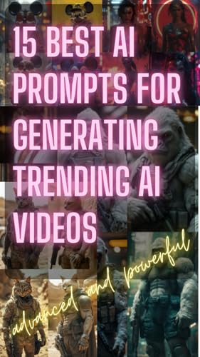 15 Best AI Prompts For Generating Trending AI Videos (English Edition) - Click to Buy