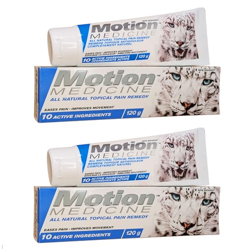Motion Medicine – Advanced Pain Relief Cream (120g / 4 oz Tube),Fast-Acting, Long-Lasting Relief for Knee, Back, Muscle, Neck & Shoulder Pain, 2pcs - Click to Buy